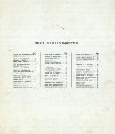 Index to Illustrations, Stanton County 1919